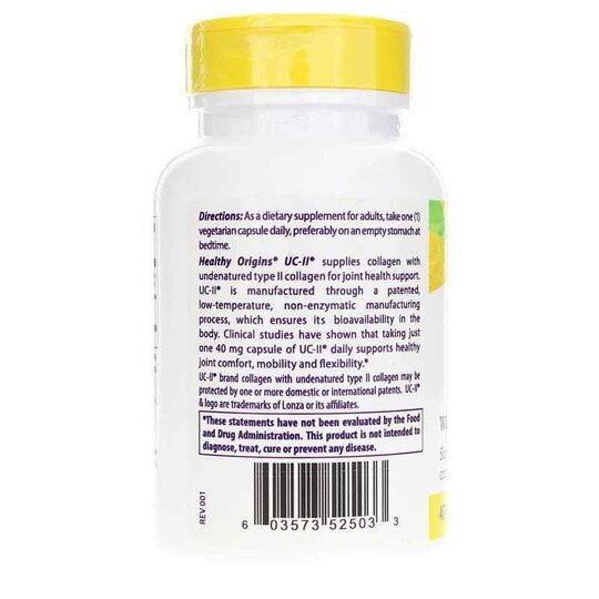 UC-II with Undenatured Type II Collagen 40 Mg, HLO
